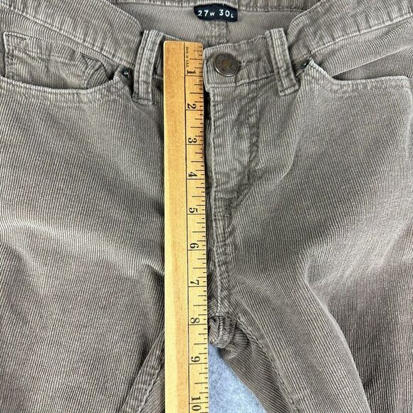 BDG UO Urban Outfitters Corduroy Pants Womens 27 Brown Mid Rise Cigarette Ankle* - Picture 12 of 16
